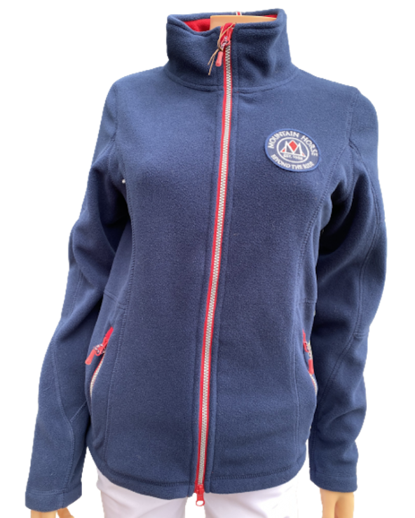 Gilet Avec Logo Mountain Horse - Navy Mountaine Mountain horse Pulls et Gilets