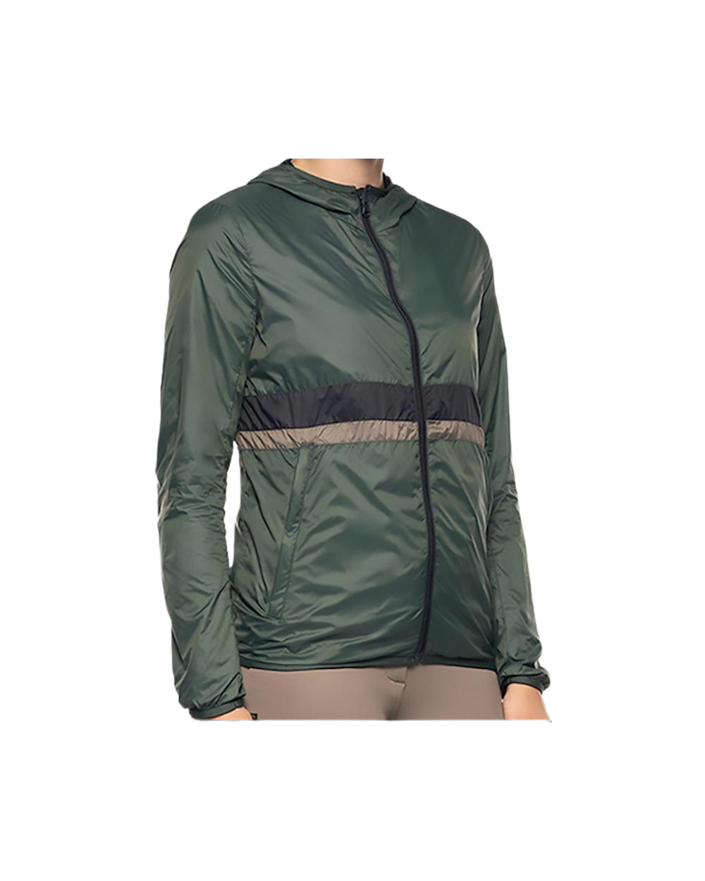 Coupe-Vent Reversible Avec Capuche Cavalleria - Vert/Marine GID256 NY089 Cavalleria Toscana Pulls et Gilets