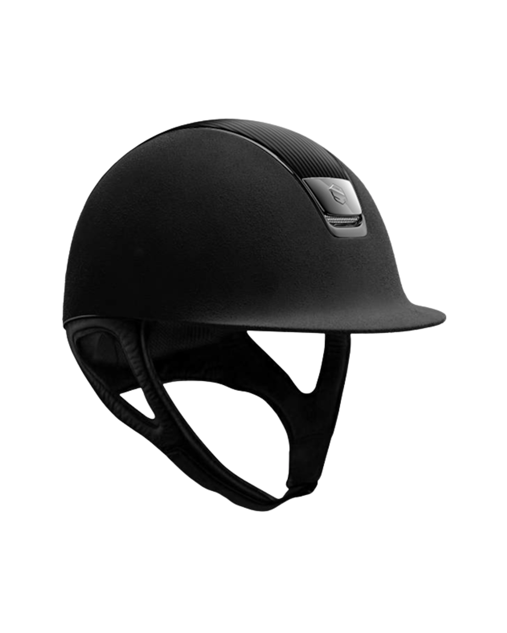 SAMSHIELD - Casque Shadow Matt Premium Alcantara Top Cuir - Noir SHAPREALCCUIM  Casques