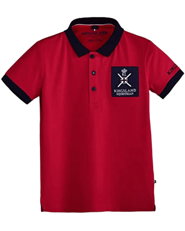 Polo Sapelo Enfant Kingsland - Rouge 181-PT-331 Kingsland Polos et Chemises