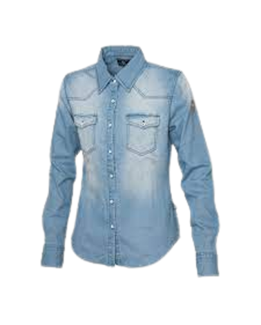 Veste en Jean Lusitano Mountain Horse - Bleu 041930 Mountain horse Polos et Chemises