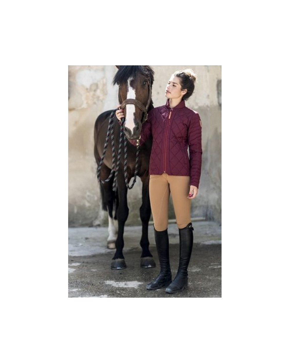 HORSE PILOT - Veste Softlight - Bordeaux SOFT117 Horse pilot Accueil