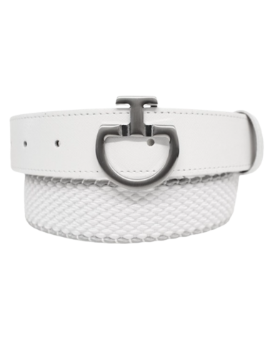 Ceinture Élastique Homme Avec Bord Blanc Cavalleria - Blanc CIN079 EL007 Cavalleria Toscana Ceintures