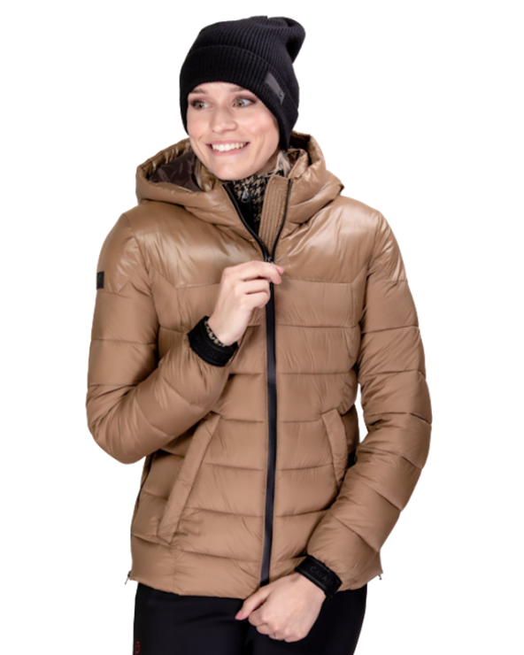 Manteau Nylon Hooded Puffer Cavalleria - Marron GID247 Cavalleria Toscana Blousons et manteaux