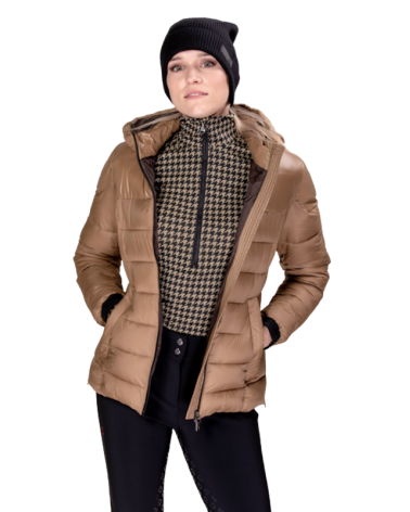 Manteau Nylon Hooded Puffer Cavalleria - Marron GID247 Cavalleria Toscana Blousons et manteaux