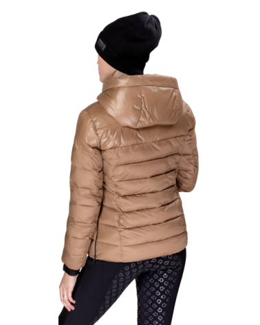 Manteau Nylon Hooded Puffer Cavalleria - Marron GID247 Cavalleria Toscana Blousons et manteaux