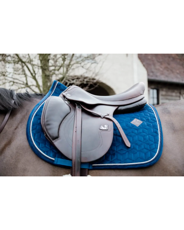 Tapis Velvet jumping bleu KENTUCKY  Kentucky Accueil