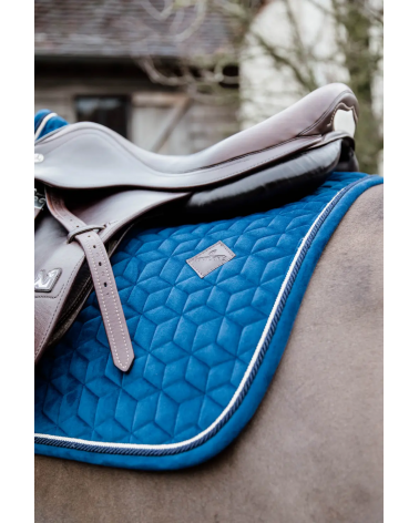 Tapis Velvet jumping bleu KENTUCKY  Kentucky Accueil