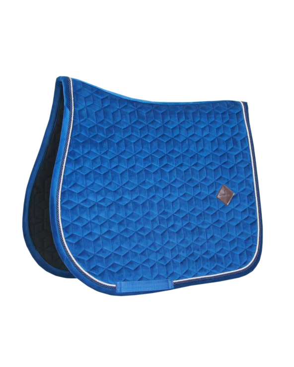 Tapis Velvet jumping bleu KENTUCKY  Kentucky Accueil