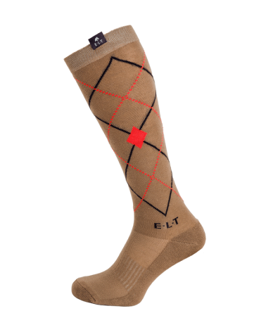 Chaussettes d’équitation Argyle ELT  Elt Accueil