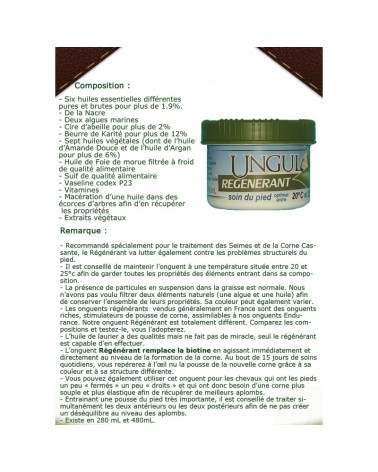 UNGULA Régénérant 280ml  ungula Accueil