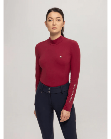 Col roulé manches longues ROUGE Tommy Equestrian  Tommy Equestrian Accueil