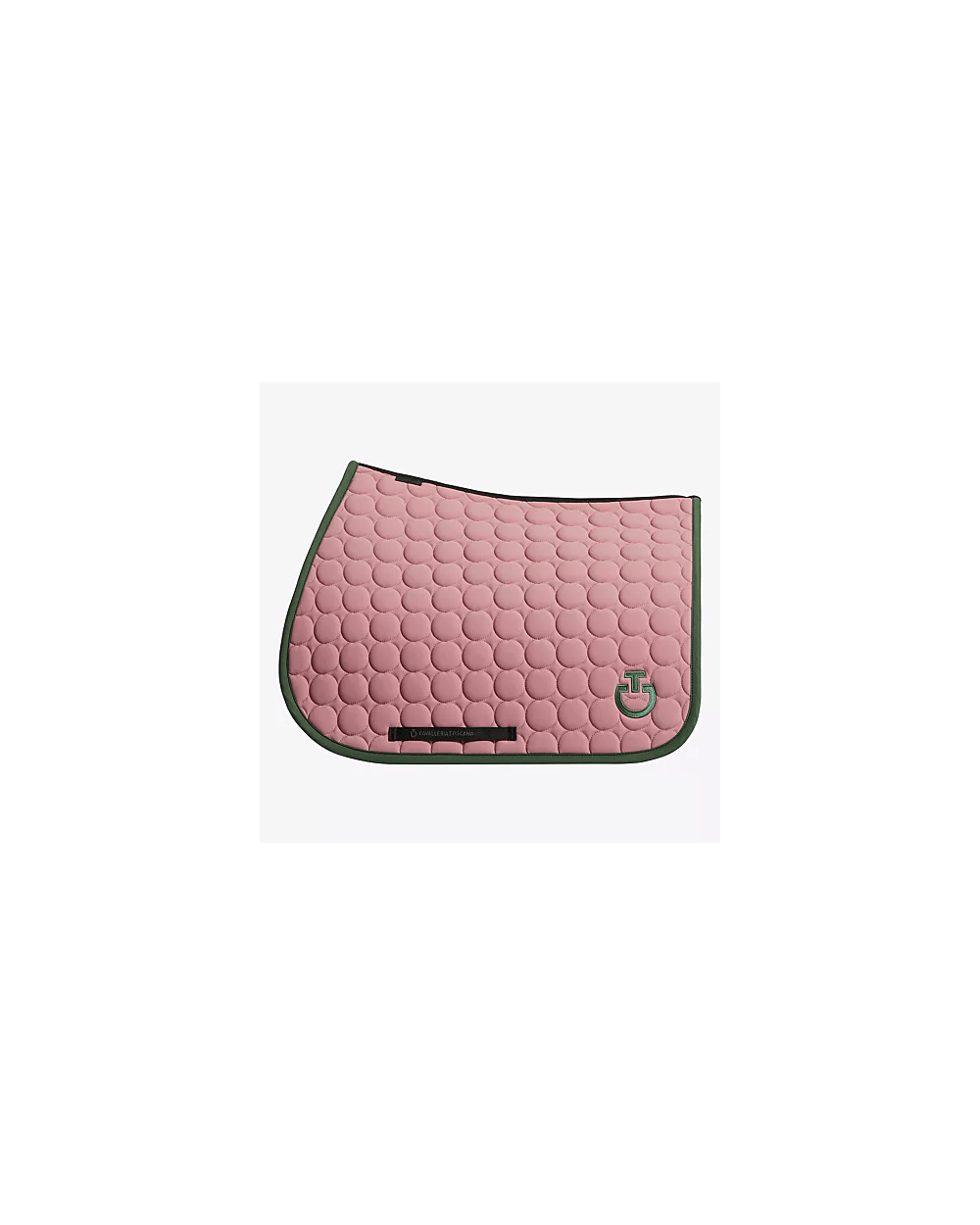 tapis Cavalleria Toscana Circle Quilted Saddle Pad  Cavalleria Toscana Accueil