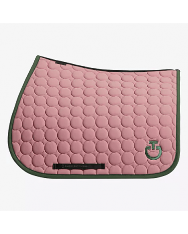 tapis Cavalleria Toscana Circle Quilted Saddle Pad  Cavalleria Toscana Accueil