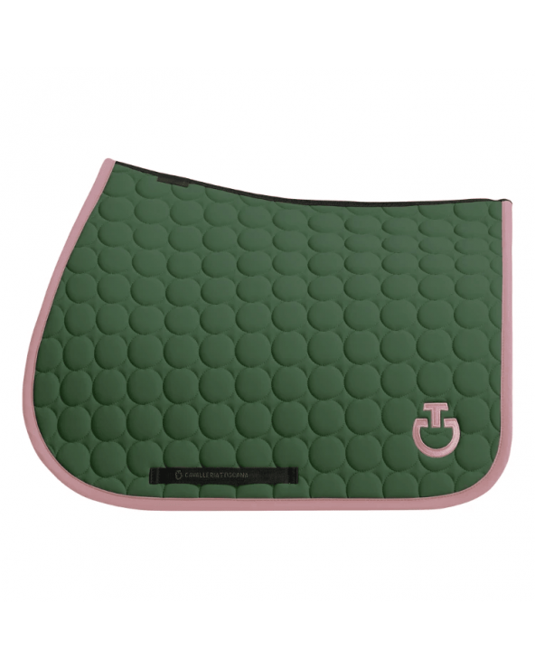 Tapis De Selle de saut Vert Rose Cavalleria Toscana  Cavalleria Toscana Accueil