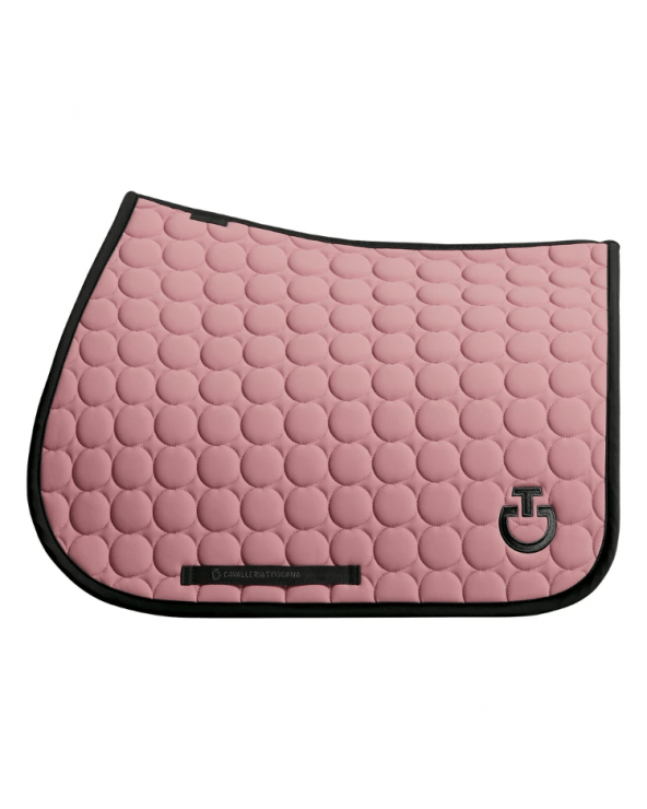 Tapis De Selle Cavalleria Toscana Circle Quilted Jumping  Cavalleria Toscana Accueil