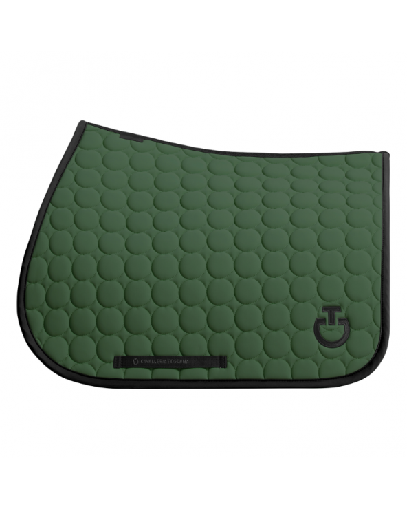 Tapis de selle de saut Cavalleria Toscana avec matelassage circulaire  Cavalleria Toscana Accueil