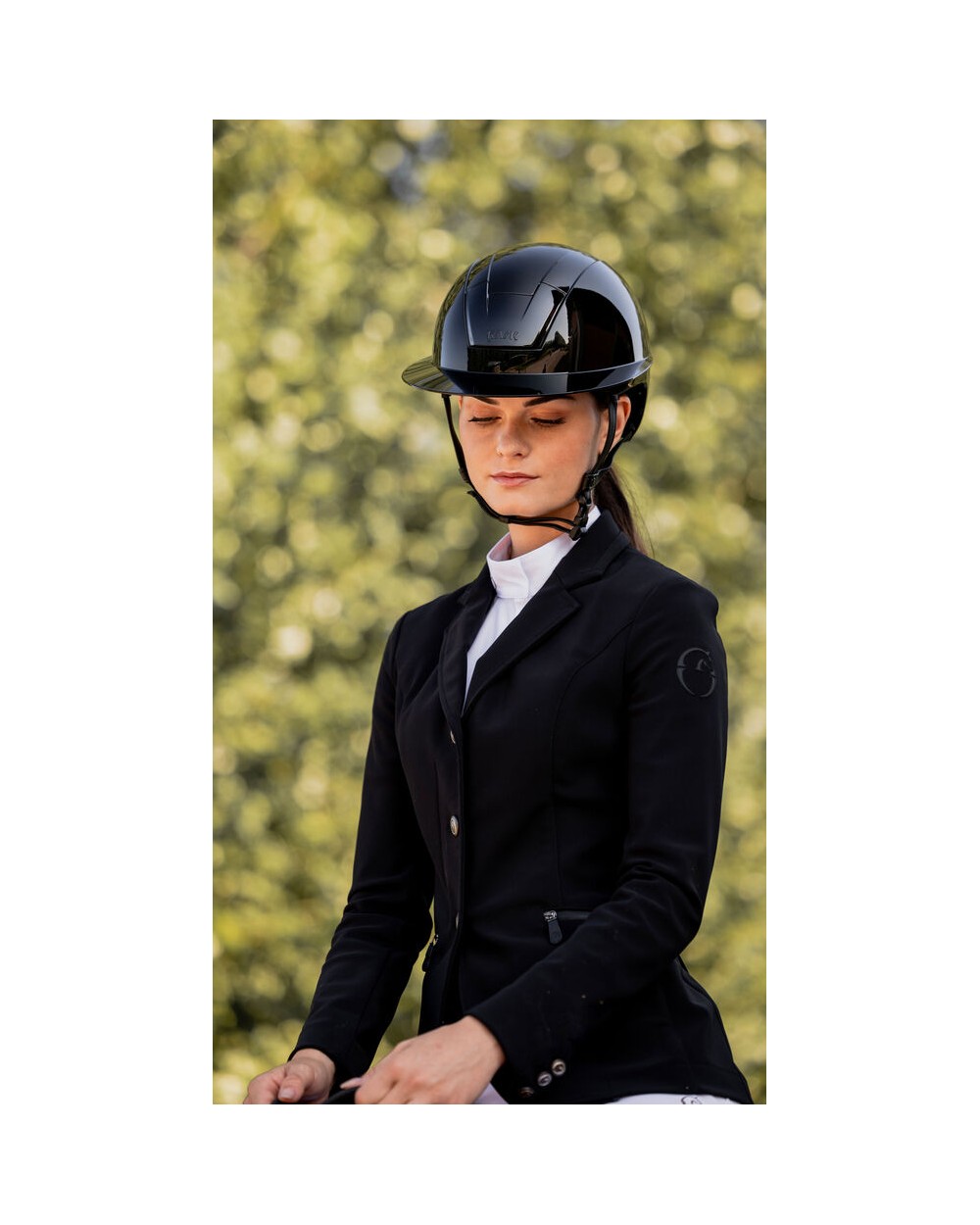 Kooki Lady Black Shine Kask   Accueil