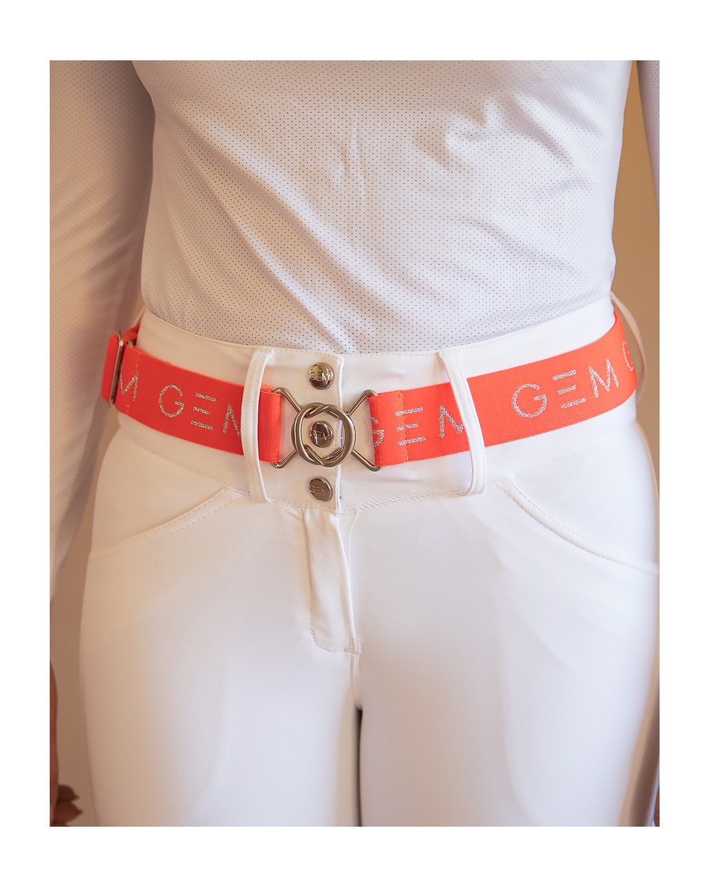 Ceinture ZAZA Corail GEM  GEM Accueil