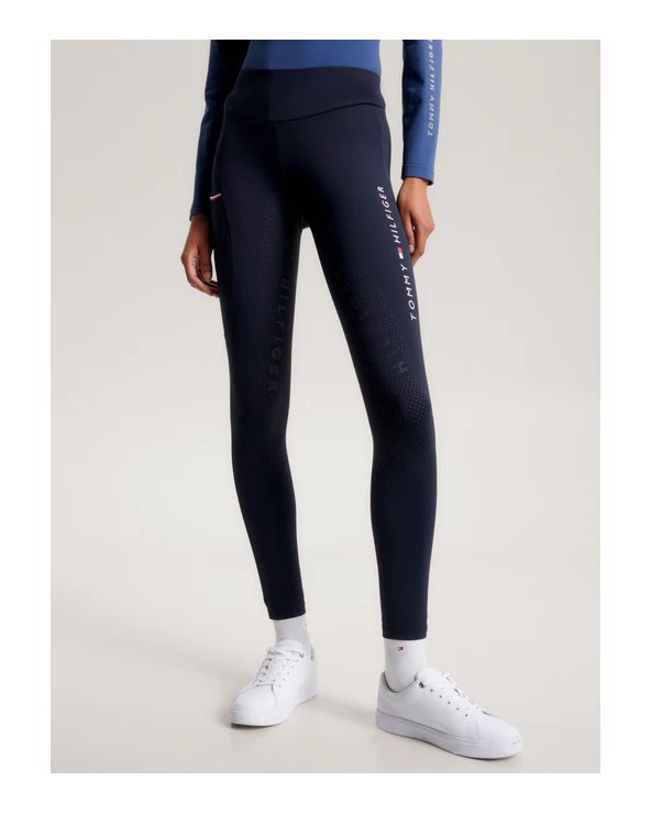 Legging fond ELMIRA DESERT SKY TOMMY HILFIGER  Tommy Equestrian Accueil